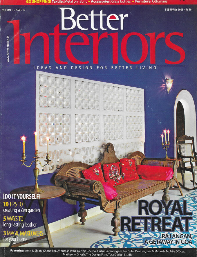 Feb 2008 - Better Interiors Feb 2008 - Better Interiors