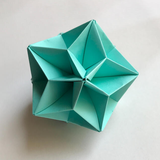 Kusudama 3D star Kusudama 3D star